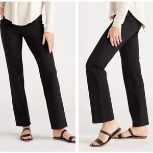 Quince Black Straight Leg Pants